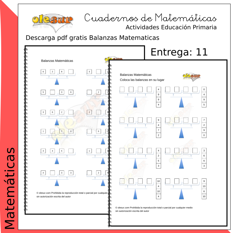 Descargar: Descarga pdf gratis Balanzas Matematicas 11. – olesur